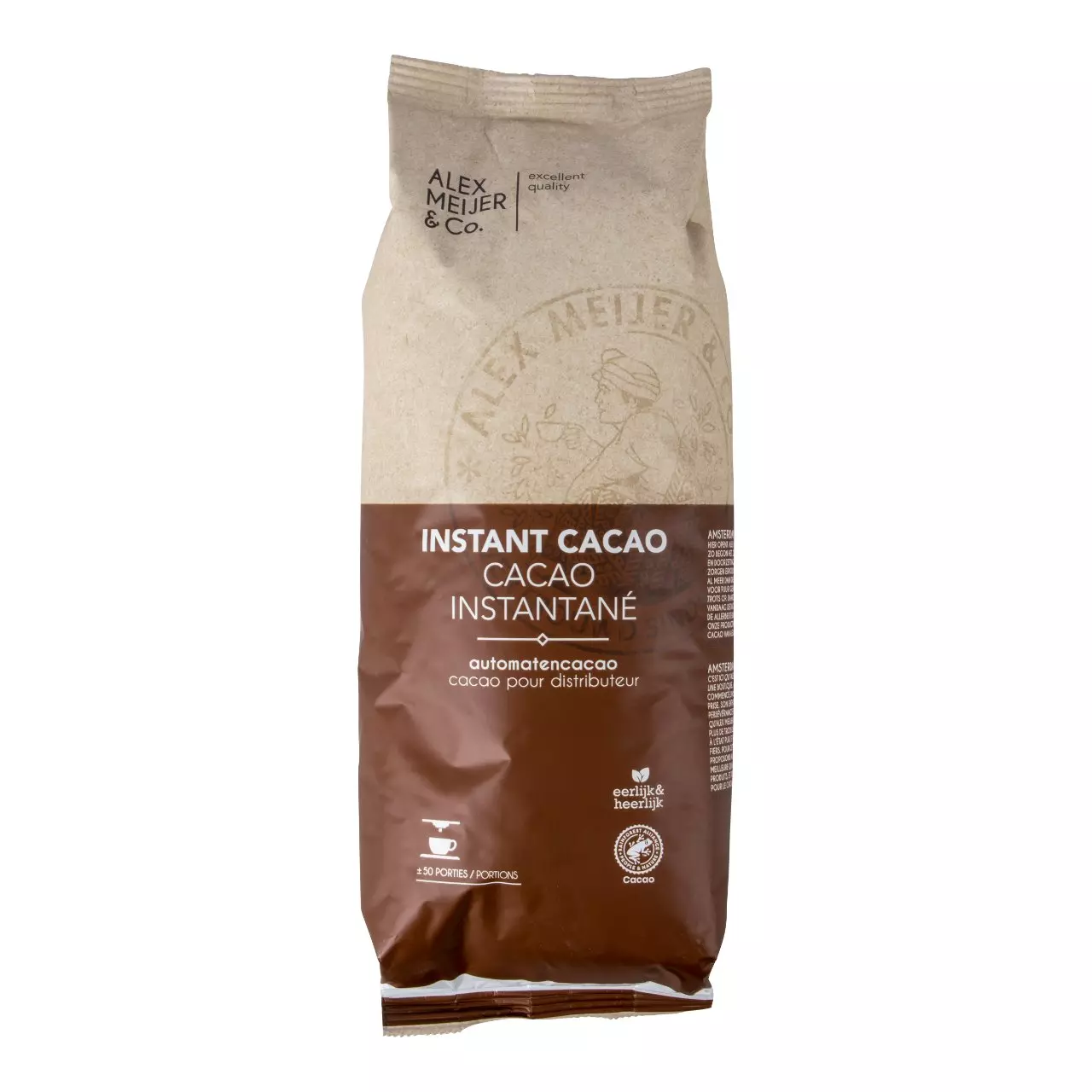 Een Cacao Alex Meijer Instant 1kg koop je bij MegaOffice